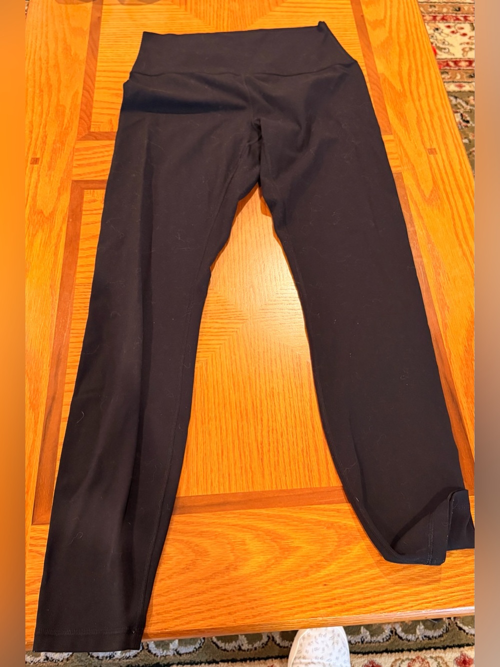 Women's Black High-Rise Performance Leggings